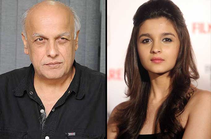 Mahesh Bhatt and Alia Bhatt