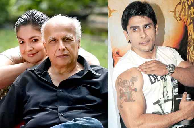 Mahesh Bhatt, Pooja Bhatt and Rahul Bhatt