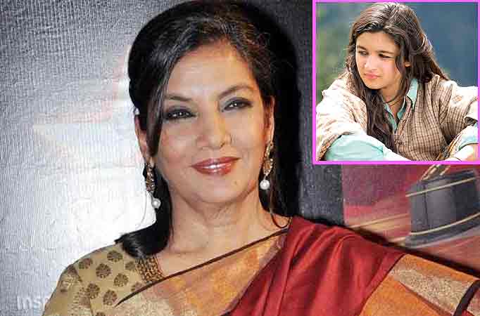 Shabana Azmi and Alia Bhatt