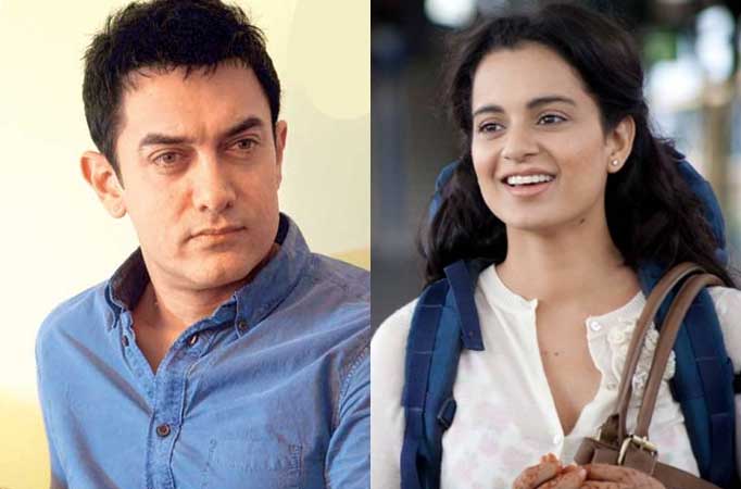 Aamir Khan and Kangana Ranaut