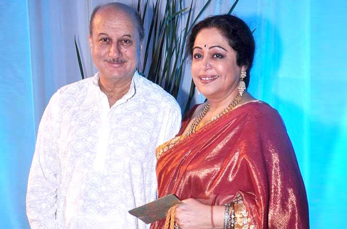 Anupam Kher and Kirron Kher