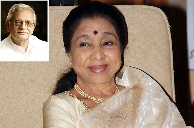 Asha Bhosle and Gulzar