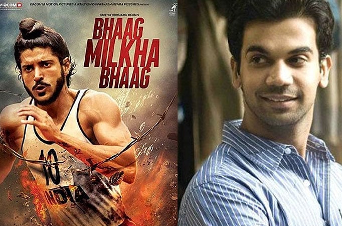 Bhaag Milkha Bhaag and Rajkummar Rao 