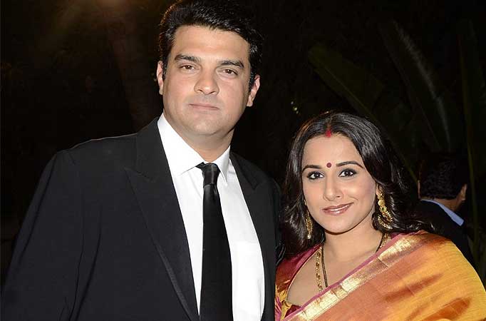 Siddharth Roy Kapur and Vidya Balan