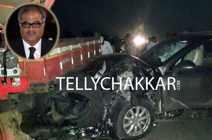 Boney Kapoor accident