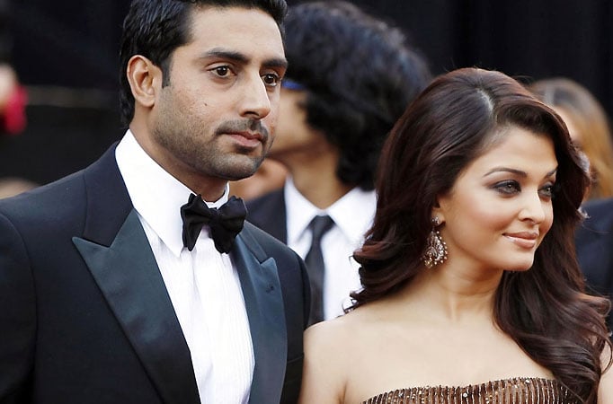 Abhishek and Aishwarya Rai Bachchan