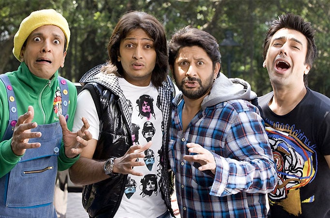 Riteish Deshmukh, Arshad Warsi, Jaaved Jafferi, Aashish Chaudhary