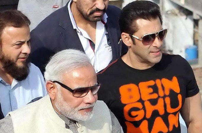 Narendra Modi and Salman Khan