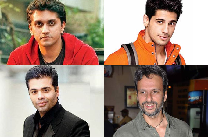 Mohit Suri, Sidharth Malhotra, Karan Johar, Anil Thadani