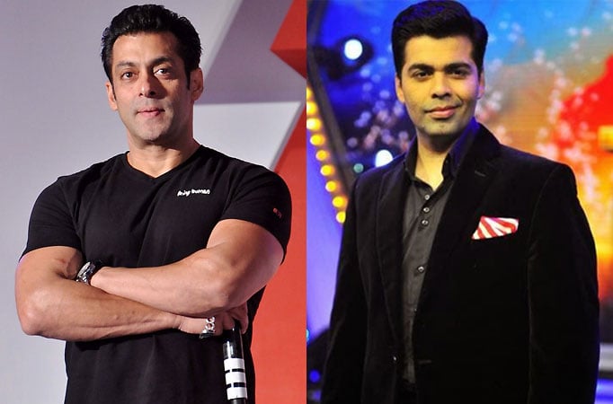 Salman Khan and Karan Johar