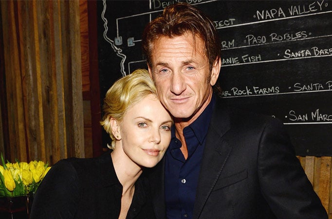 Charlize Theron and Sean Penn