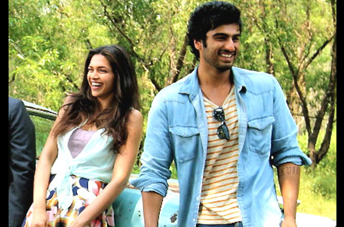 Deepika Padukone and Arjun Kapoor