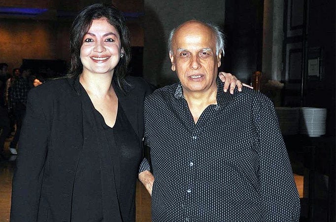 Mahesh Bhatt and Pooja Bhatt