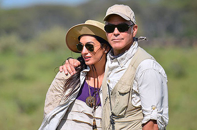 George Clooney and Amal Alamuddin 