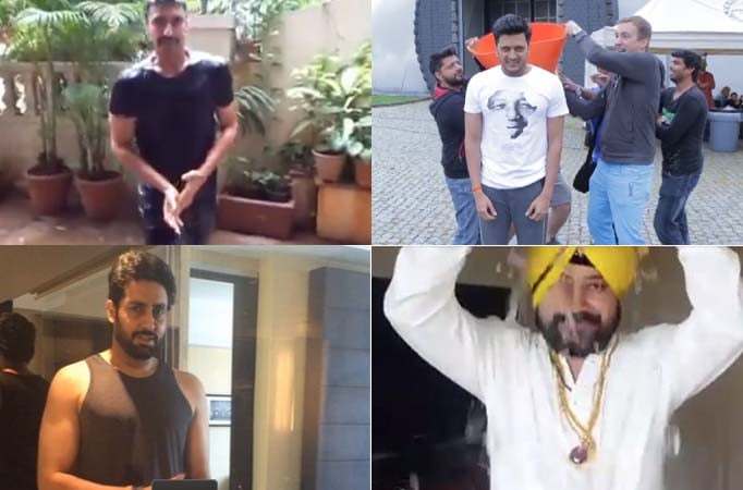 #IceBucketChallenge grips Bollywood and Hollywood