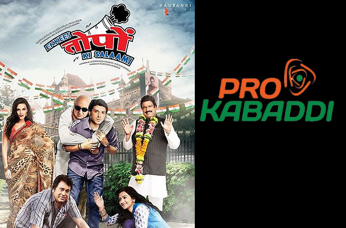 Ekkees Toppon Ki Salaami partners with Pro-Kabaddi League