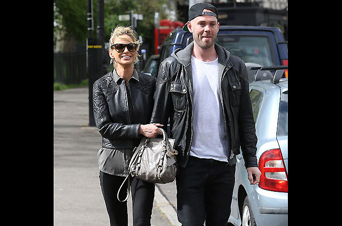 Sarah Harding and Mark Foster