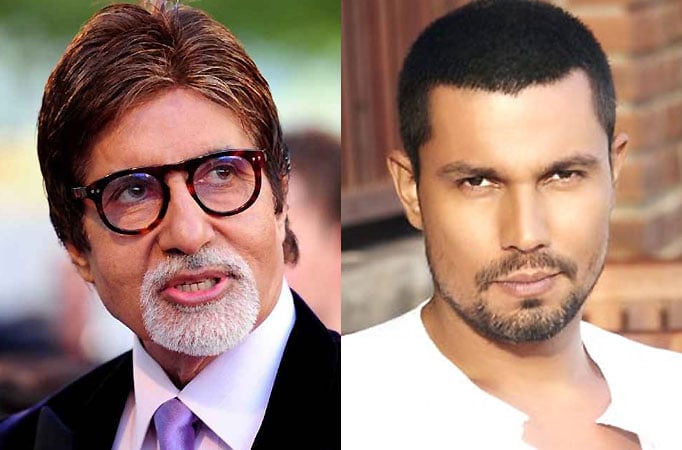 Amitabh Bachchan and Randeep Hooda