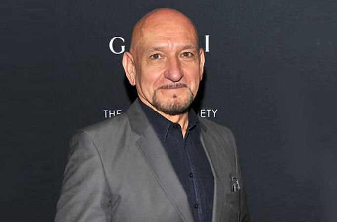 Oscar winning British actor Ben Kingsley