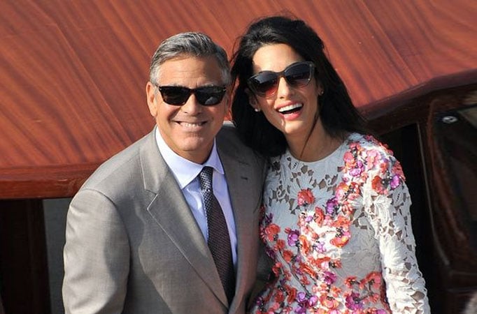 George Clooney and Amal Alamuddin 