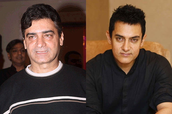 director Indra Kumar and Aamir Khan