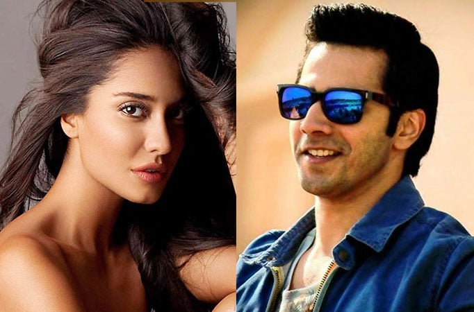 Lisa Haydon and Varun Dhawan