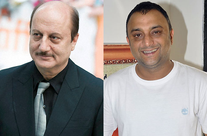 Anupam Kher and producer Samir Karnik