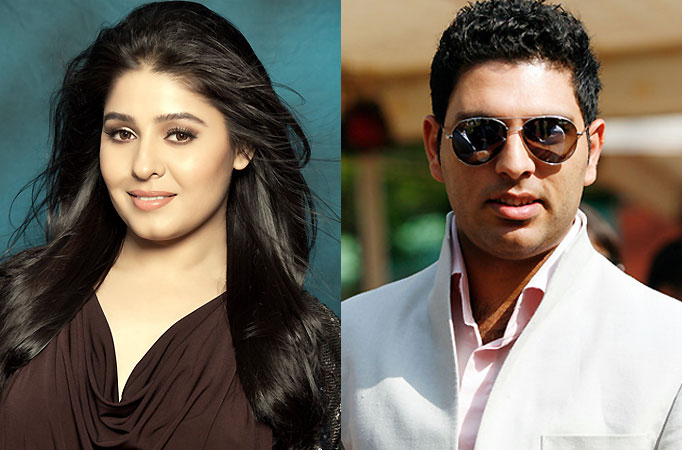 Sunidhi Chauhan and Yuvraj Singh