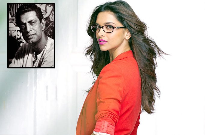 Deepika visit Satyajit Ray's house in Kolkata