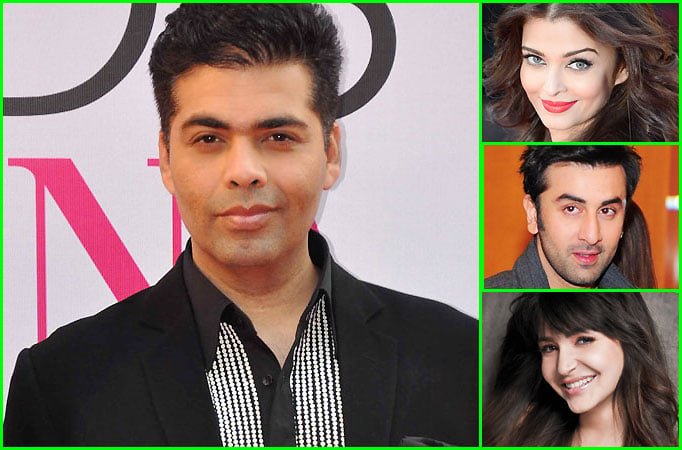 Karan Johar to direct Aishwarya Rai, Ranbir Kapoor and Anushka Sharma