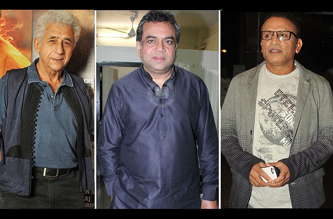 Naseeruddin Shah, Annu Kapoor and Paresh Rawal