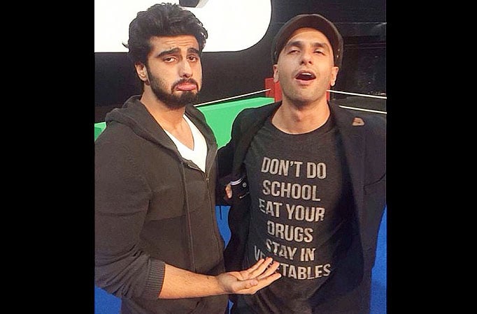 Arjun Kapoor and Ranveer Singh