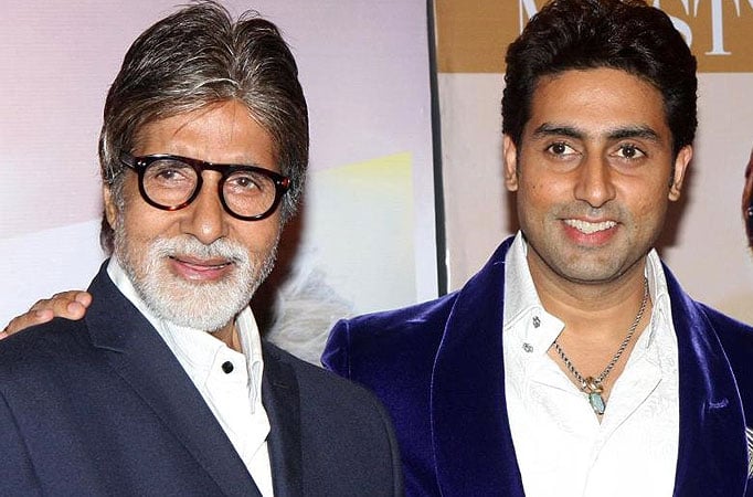 Amitabh Bachchan and Abhishek Bachchan