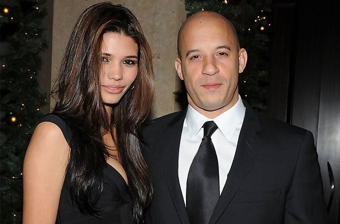 Vin Diesel with his girlfriend Paloma Jimenez