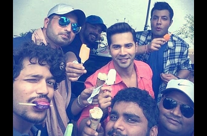 Rohit Shetty 'ice cream' treat for his Dilwale team