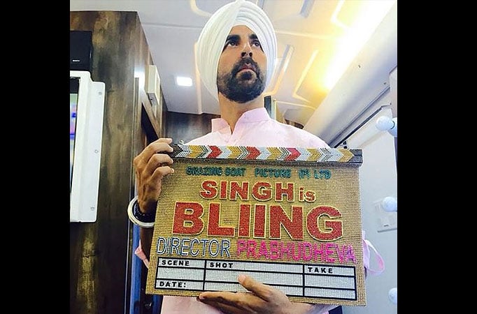 Akshay Kumar starts shooting for 'Singh Is Bliing'