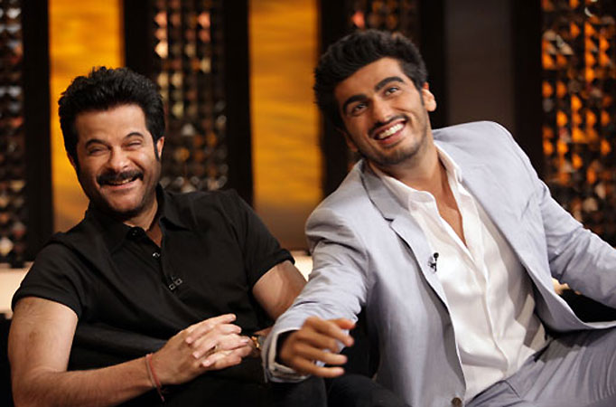 Anil Kapoor and Arjun Kapoor