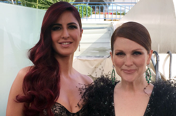 Katrina Kaif and Hollywood actress Julianne Moore