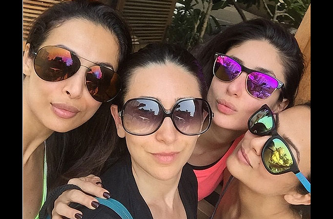 Malaika Arora Khan, Amruta Arora, Karisma Kapoor, Kareena Kapoor