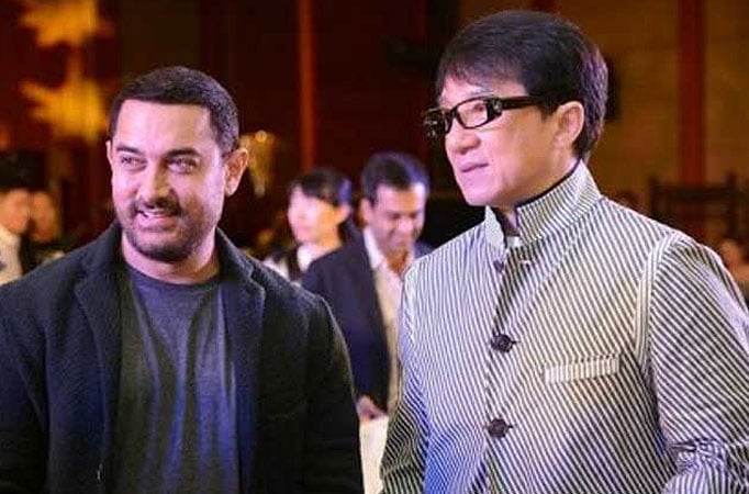 Aamir Khan and Jackie Chan