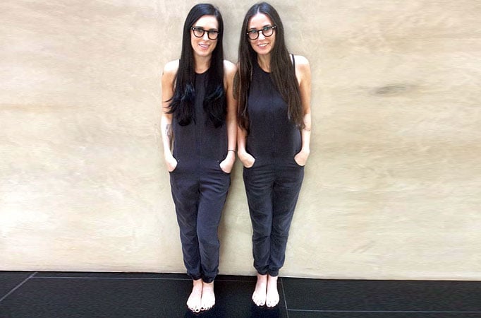 Demi Moore, daughter look identical in new image 