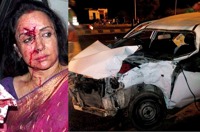 Hema Malini's driver arrested for car crash 