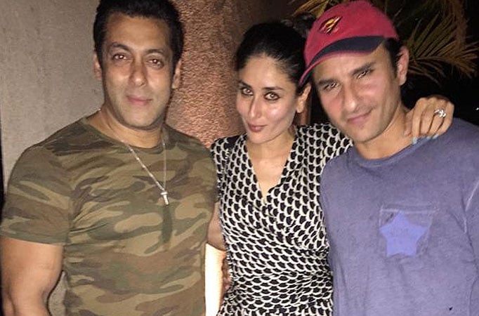 Salman Khan, Kareena and Saif Ali Khan