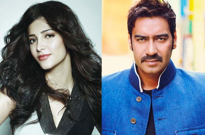 Shruti Haasan and Ajay Devgn