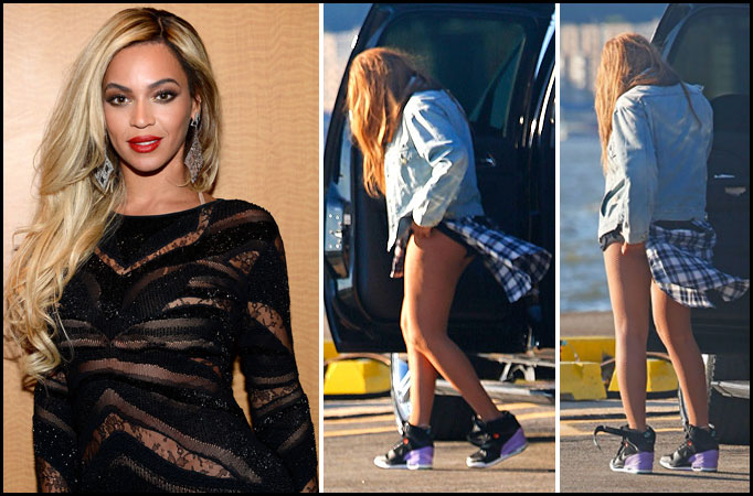 Beyonce suffers wardrobe malfunction 