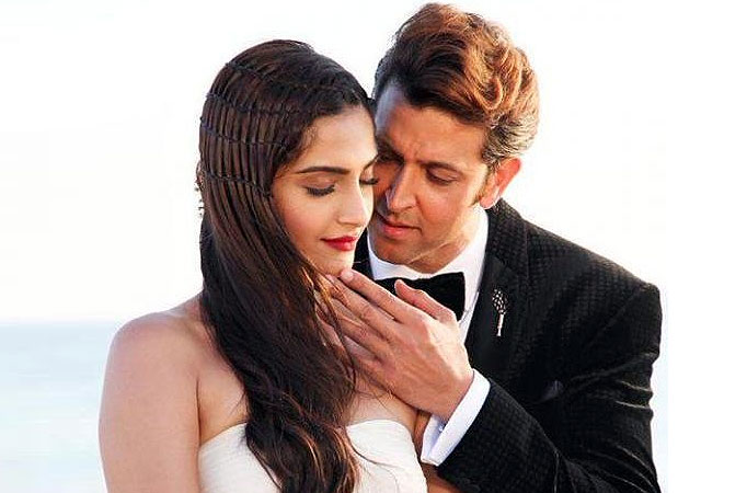 Sonam Kapoor and Hrithik Roshan