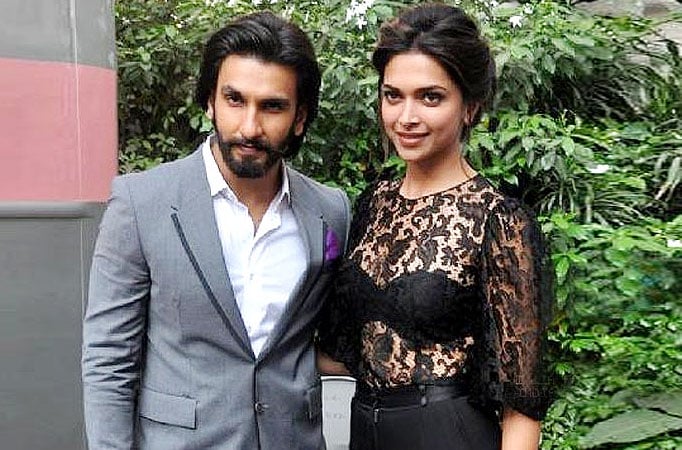 Ranveer Singh and Deepika Padukone