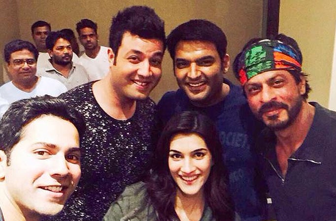 Shah Rukh Khan, Varun Dhawan, Kriti Sanon, Kapil Sharma