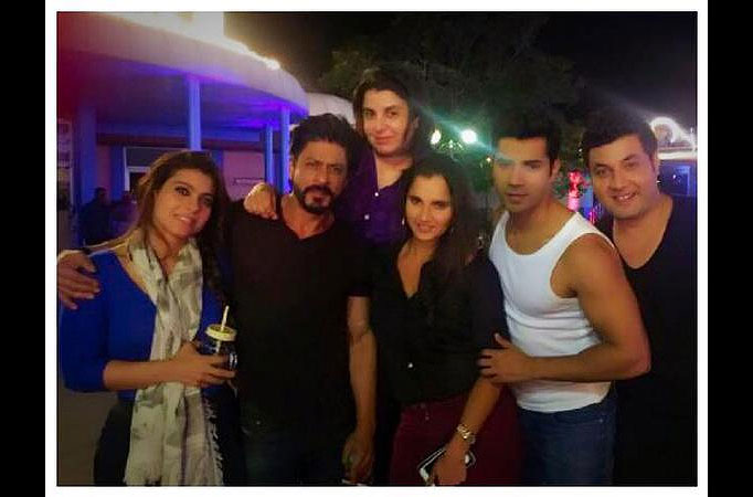 Sania Mirza's biryani treat for 'Dilwale' team 