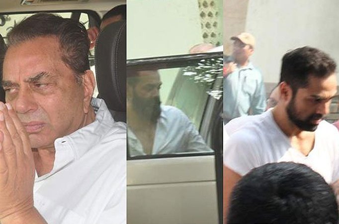 Bollywood mourns at funeral of Abhay Deol's father 